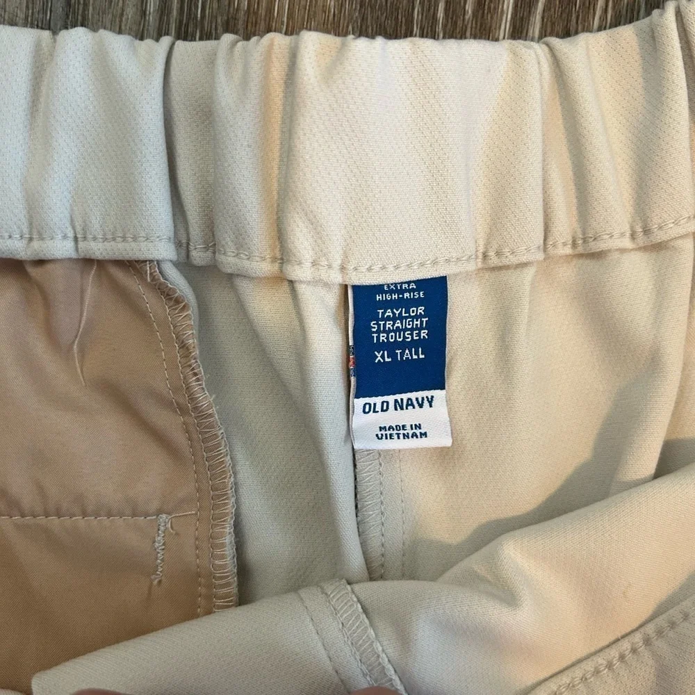 NWT Extra High-Waisted Taylor Straight Trousers XLT
